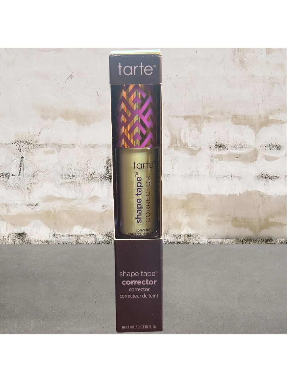 Tarte Shape Tape Full Coverage Hydrating Color Corrector Green NIB